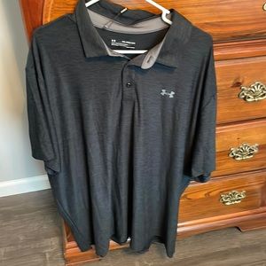 Mens under armor golf shirt